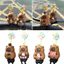 Xe Trang Trí Xe Máy Phụ Kiện Capybara Cối Xay Gió Đồ Chơi DIY Trang Trí Xe Máy Decora Anime Dễ Thương Xe Đạp