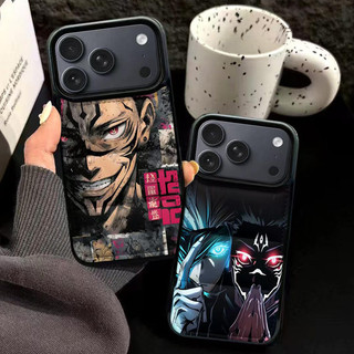 Áo Khoác cotton Jujutsu Kaisen Satoru Gojo Ốp Lưng Điện Thoại iPhone 17 16 15 14 13 12 11 Pro Max Air