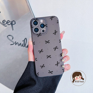 Ốp Điện Thoại Nơ Đơn Giản Cho Realme 16 15T 15X 15 14T 14X 14 13 Pro Plus 11 11X 5G 4G Vỏ Mềm Mờ Trong Suốt Thanh Lịch Chống Rơi