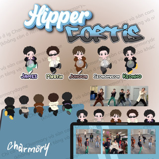Hippers dán điện thoại, phụ kiện điện thoại, ipad, laptop CORITS ver The 2nd EP [GREENGREEN]