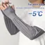AqToCna Mùa Hè Chống Nắng Tay Áo Dành Cho Nam Chống Nước Băng Lụa Cánh Tay Bảo Vệ Găng Tay Nam Lái Xe Và Đi Xe Đạp Thoáng Khí Băng Lụa Tay AqToCna