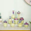 TCXQ Handmade Phong Cách Nhỏ Hoa Nhỏ Đồ Trung Quốc Lò Thay Đổi Xem Dezhen Đồ Trang Trí Vàng Mini Để Bàn Bình Hoa Gốm Lò