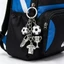 Móc khóa kỷ niệm bóng đá nhẹ Yoo có bề mặt được đánh bóng Túi treo trang trí cho ba lô hoặc Carabiners