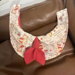 Chó Mèo Thú Cưng Nước Bọt Khăn Yếm Trang Trí Dễ Thương Yếm Búp Bê Cổ Khăn Nước Bọt Khăn Chó Lớn Chó Con