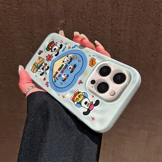 Ốp Điện Thoại Họa Tiết Chó Mèo Hàn Quốc INS Cho Vivo Y04 Y04S Y29S Y02 Y02T Y03 Y03T Y18 Y15S Y15A Y19S Y28S Y17S Y16 Y29 Vỏ Silicon Chống Trầy Xước