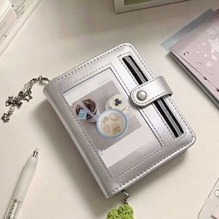 Máy tính xách tay MEGOCE M5, Máy tính xách tay dính rời 5 vòng có thể tháo rời, Da PU di động có cửa sổ ảnh Quà tặng