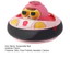 < Pluscloth > Bóng đá di chuột có đèn Led chạy điện có nhạc – Đồ chơi trong nhà dành cho trẻ em và cha mẹ Quà tặng hoạt động vui nhộn dành cho cha mẹ và con cái Bóng nổi treo trong nhà để chơi tại nhà