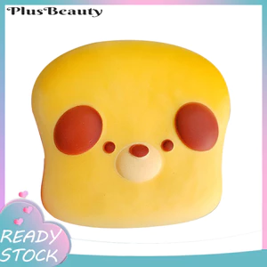 < Pluscloth > Bánh mì dính phục hồi chậm Giảm căng thẳng Bóp bóng xốp Pu mềm Đồ chơi thần tài cảm giác cho trẻ em Người lớn Hỗ trợ tập trung lo âu Công cụ giảm căng thẳng Đồ chơi xốp đàn hồi Viscoelastic