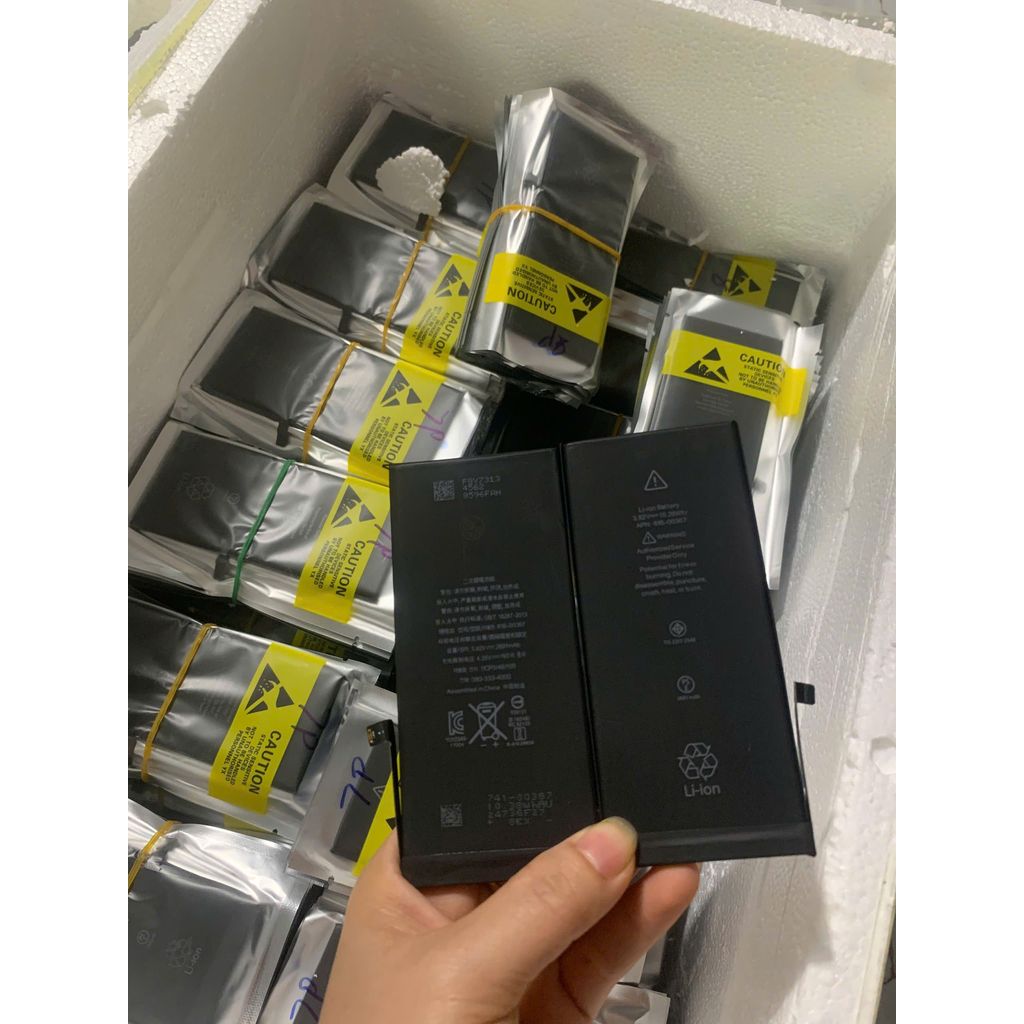 Pin dung lượng chuẩn cho máy 5, 5s, 6, 6S, 6P, 6SP, 7, 7P, 8, 8P,  chất lượng cao tặng kèm siu dán | BigBuy360 - bigbuy360.vn