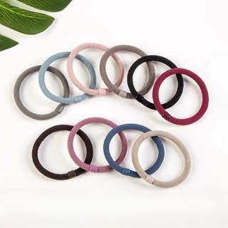 MIKYCO 5 CÁI Scrunchies, Trang trí kiểu tóc Phối màu Dây buộc tóc, Dây buộc tóc dệt kim đàn hồi cao đa năng dành cho nữ Cô gái