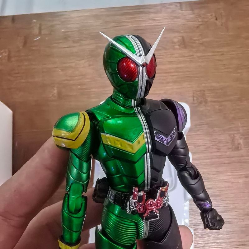 Phong Cách Mới SHF Kamen Rider Xương Thật Khắc W Shippuden Ace Fengdu Thám Tử Fangs Ace ko Kỷ Niệm Phiên Bản Hình