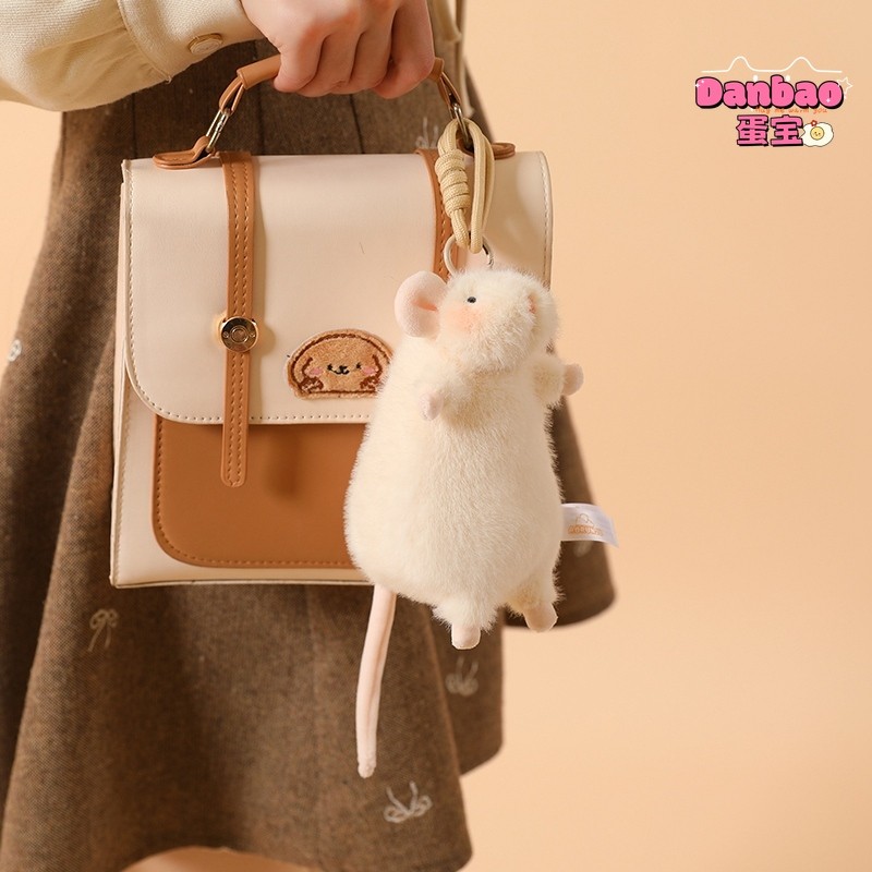 [DANBAO] Dazy Mô Phỏng Nhánh Hoa Chuột Đồ Chơi Sang Trọng Búp Bê Chuột Dễ Thương Đạo Cụ Ngộ nghĩnh Chất Liệu Quà Tặng Mềm Cho Bé Gái Quà Tặng Sinh Nhật DANBAO Đồ Chơi