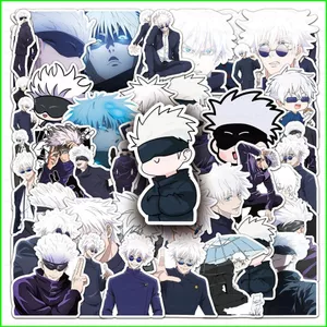 HT3 50 Cái / bộ Jujutsu Kaisen Dán anime Nhật Bản Trang Trí Chống Thấm Nước TH3