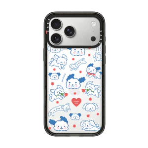 Ốp điện thoại từ tính hình chó dễ thương cho IPhone 16 15 14 Plus 13 12 17 Pro Max 17Air Vỏ bảo vệ chống sốc