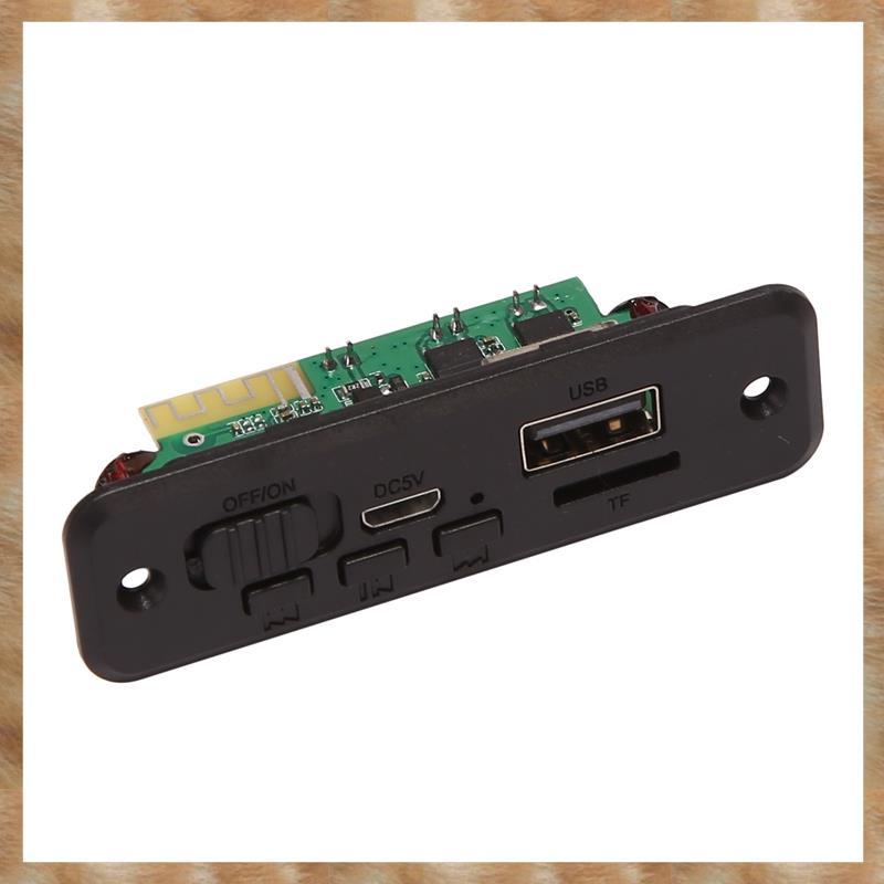 [S Z] Bảng giải mã MP3 Bộ khuếch đại công suất 5V Bộ giải mã Bluetooth 5.0 2X3W Chức năng gọi Mô-đun vô tuyến FM Hỗ trợ chức năng MP3 / USB
