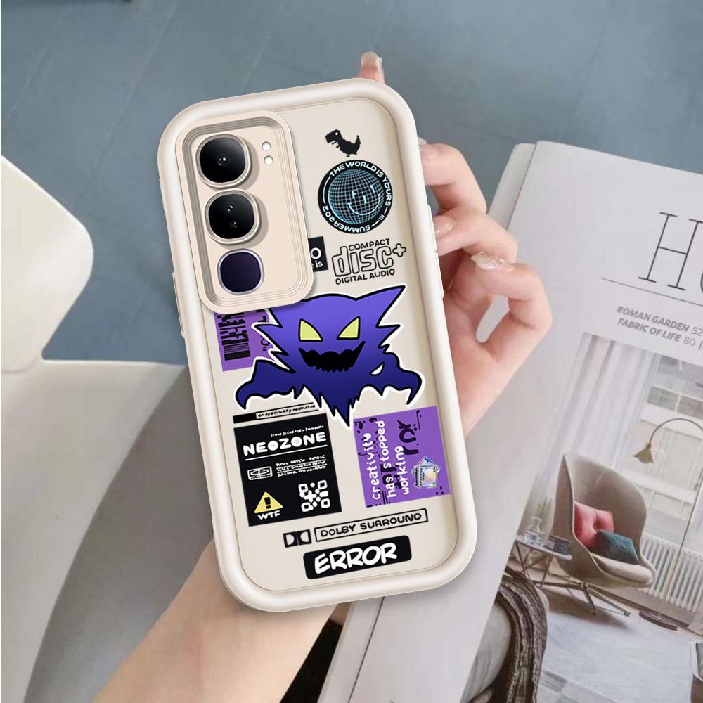 Ốp Lưng Cho VIVO Y19S Pro Y29 4G Hoạt Hình Silicon Mềm Ốp lưng TPU Gengar Mắt Thiên Thần Ốp Lưng Chống Sốc