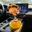 Crayon Shin-Chan Xoay Xe Đồ Trang Trí Trung Đài Loan Hoạt Hình Trang Trí Xe Ô Tô Có Thể Búp Bê Series Đồ Trang Trí Sáng Tạo 26.5.11