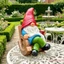 Tượng Vườn Gnome Điêu Khắc Ngoài Trời Dễ Thương Trang Trí Nghệ Thuật Thủ Công Trang Trí Cho Bãi Cỏ