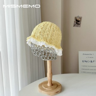 MISMEMO Ren Rỗng Xô Mũ Nữ Mùa Hè Phong Cách Hàn Quốc Phù Hợp Với Thể Hiện Mặt Nhỏ Phong Cách Nhật Bản Mũ Xô