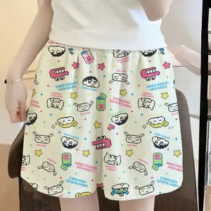 Đi Bộ Quần Cong Hoạt Hình Phiên Bản Hàn Quốc Phù Hợp Với Quần Pyjama Nữ Mùa Hè Thoáng Khí Rời Nhà Quần Short Thường Ngày Có Thể Đeo Bên Ngoài