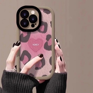 Ốp lưng IPhone 17 16 15 14 13 12 11 Pro Max XR XSMax 78 Plus Thời trang cá tính báo in tình yêu điện thoại trường hợp