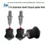 Bộ 3 Chân Chân Chân Chân Chân Đế Đa Năng 1 / 4 Inch Chân Đế Bằng Thép Không Gỉ Chân Monopod Linh Kiện Thay Thế