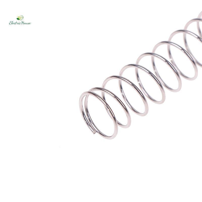[Nhà điện] 10 chiếc Thay thế lò xo cắt tỉa chính xác bằng đế cao su, Phụ kiện dụng cụ làm vườn và bãi cỏ phong cách đương đại mới