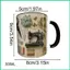 Cốc Cà Phê Ngộ nghĩnh Chịu Nhiệt Latte Drinkware Nóng Cacao Gốm Cốc Cho Cappuccino Sữa Rượu Nước ép Bia jiwvn