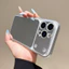Ốp Điện Thoại Gương Đơn Giản Cho iPhone 17 Pro Max 16 15 14 13 Vỏ Bảo Vệ Chống Sốc