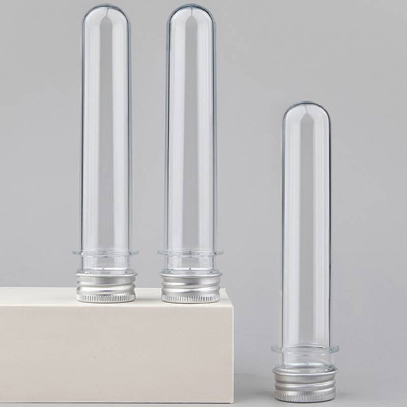 < WHPHous-t > Ống bảo quản bằng nhựa 40ml Ống thử nghiệm trong phòng thí nghiệm có nắp vặn Đáy tròn Kẹo Mỹ phẩm Hộp đựng kem dưỡng da du lịch đẹp