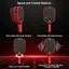 Vợt Pickleball CQCJ, Mái Chèo Pickleball Sợi Carbon T700, Thời Trang Nhẹ 16mm Đồ Chơi Chất Lượng Cao Cho Nam Nữ