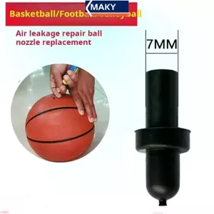 MAKY - Bóng Rổ Đa Năng với Vòi Phun Thay Thế, Không Rò Rỉ Khí, Phù Hợp cho Bóng Rổ và Bóng Chuyền