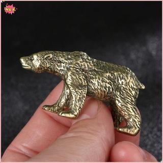 N & X Đồng Thau Tượng Gấu Nhỏ Dễ Thương Để Bàn Văn Phòng Đồ Trang Trí Đồ Trang Trí Thủ Công Bộ Sưu Tập Động Vật Các Bức Tượng Nhỏ Đồ Chơi Trẻ Em Quà Tặng.