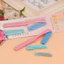【Roshy】thích hợp sử dụng tại salon làm đẹp. có lưỡi thay thế Bộ dao tỉa lông mày gấp gọn dành cho nữ