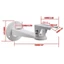 Giá treo tường máy chiếu STABFOAM, Móc treo máy chiếu Mini xoay 360 độ chống sốc, Giá đỡ gắn đa năng có thể điều chỉnh bằng hợp kim nhôm bền bỉ Trường học