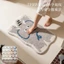 thảm lau chân nhà tắm hình voi con siêu thấm nước thảm nỉ lông dày dặn chống trượt decor phòng tắm phòng ngủ dễ thương