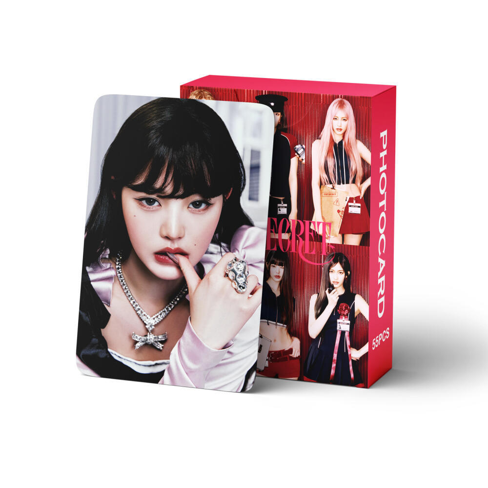 LINXX 55 CÁI IVE SECRET Album Lomo Cards Kpop Girl Group IDOL Fan Bộ Thẻ Ảnh Hàng Hóa Quà Tặng Ngày Lễ Cho Người Hâm Mộ