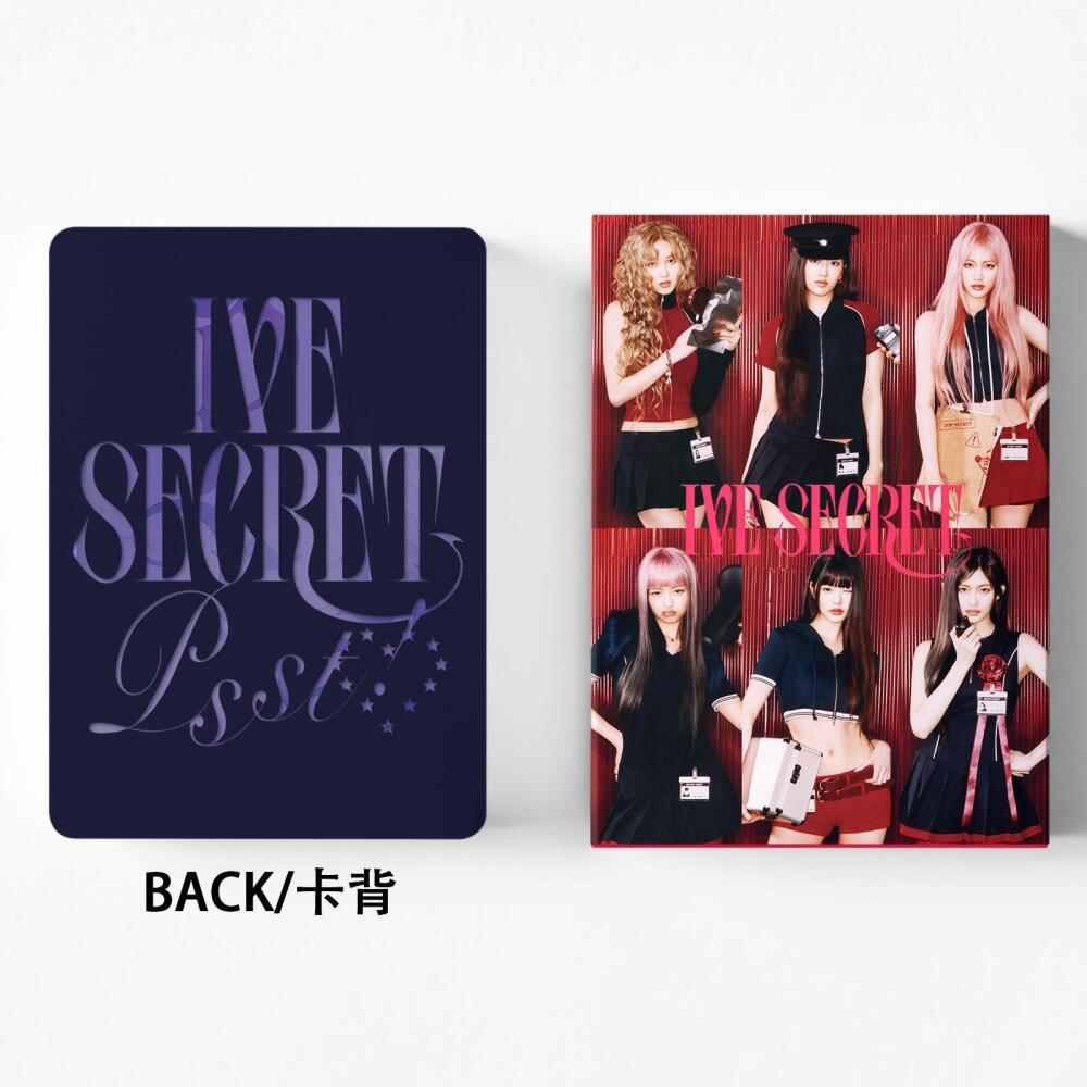 LINXX 55 CÁI IVE SECRET Album Lomo Cards Kpop Girl Group IDOL Fan Bộ Thẻ Ảnh Hàng Hóa Quà Tặng Ngày Lễ Cho Người Hâm Mộ