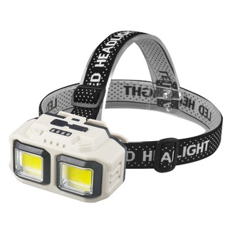 FANGHUI Đèn pha mạnh mẽ, Đèn pha LED COB có thể sạc lại USB chống nước, HX-816 4 cấp độ ánh sáng Tìm kiếm Đèn lồng Cắm trại Sử dụng