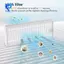 Bộ lọc Bàn chải lau nhà cho ROPVACNIC S1 A1 cho Tipdiy G90 cho VIPSUN Z1 cho Robot hút bụi, phụ kiện