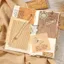 Giấy Bốn Mùa Series Chất Liệu Giấy Mỹ Retro Kết Cấu Sổ Tay Tự Làm Cắt Dán Trang Trí Sổ Tay Note Đế Giấy 4.24