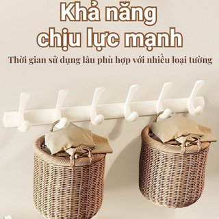 Thép Carbon Trên Cửa Móc Giá Chịu Lực Treo Tường Áo Mũ Túi Móc Treo Cửa Tủ Bếp