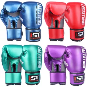 Găng tay boxing thoáng khí cho người lớn và trẻ em, phù hợp huấn luyện Muay Thái