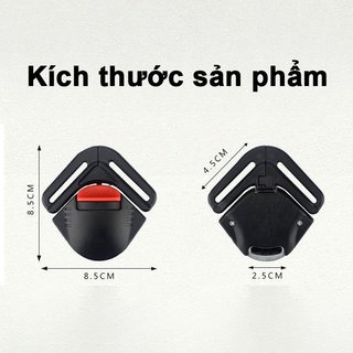 Khóa dây đeo an toàn ghế ô tô có thể điều chỉnh chống trượt bền an toàn đáng tin cậy cho trẻ em Xe ô tô 3-15 tuổi