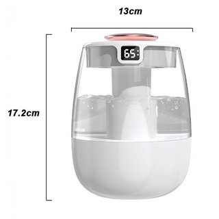 Máy Tạo Độ Ẩm Mini Xịt Kép 2L Dung Tích Lớn Yên Tĩnh Nhiều Màu Sắc Đèn Ngủ Phòng Ngủ Văn Phòng Chạy Bằng USB