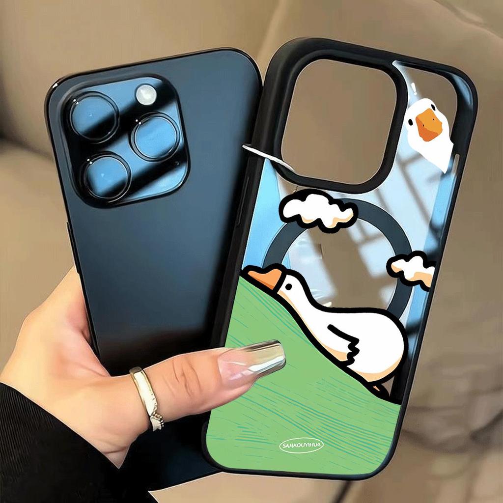 Mùa xuân vịt Đối với iPhone 17PROMAX nrịxu hợp điện thoại 16/15 rõ ràng hút từ 14/13/12