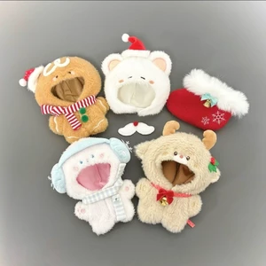 10cm Giáng Sinh < Chữ Giáng Sinh} Búp Bê Cotton Trang Phục Quần Áo Bé Hoạt Hình Dễ Thương Búp Bê Quần Áo Thay Thế Quần Áo Cho Bé 4.27