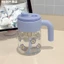 Mới Cao Borosilicate Thủy Tinh Dung Tích Lớn Cà Phê Di Động Cô Gái Cốc Nước Văn Phòng Làm Trà Cốc Giá Trị Cao