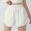 Summer Slim-Fit Double-Layer Anti-Exposure Quick-Drying Sports Shorts Women's Outdoor Running Fitness Yoga Pants Three Points Breathable Quick-Drying Shorts TyLo