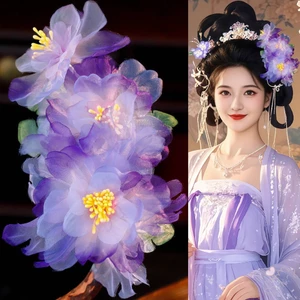 Kẹp Tóc Hoa - Phong Cách Hán Hoa Cho Cosplay Và Tiệc Chủ Đề